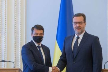 Razumkov se reúne con el presidente del Tribunal de Cuentas de Moldavia 