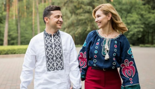 Президентське подружжя презентує заходи до 30-го Дня Незалежності України