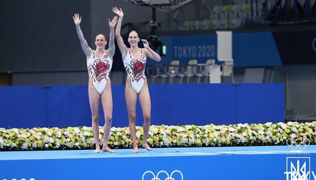 Ukrainian artistic swimmers win historic bronze at Tokyo 2020