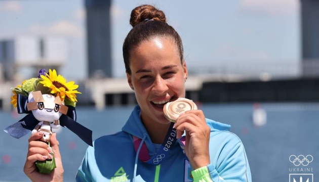 Olympia: Liudmyla Luzan holt Bronze in Canadier-Einer