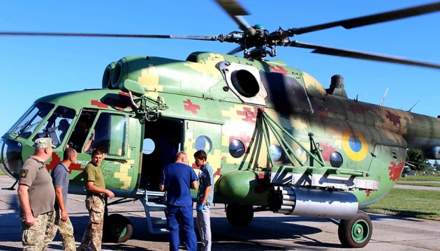 Травмованого військового екстрено евакуювали з Херсона до Одеси