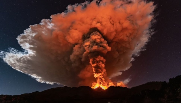 На Сицилії знову сталося виверження вулкана Етна