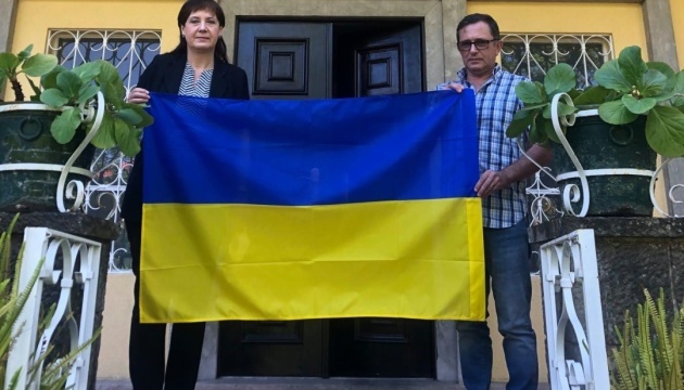 Ukraine's ambassador meets with head of Union of Ukrainians in Portugal
