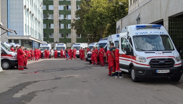 На Харківщині лікарі екстреної допомоги отримали 17 нових «швидких», чекають ще 10