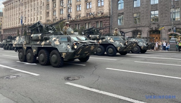 Друга репетиція параду до Дня Незалежності: які вулиці перекриють у Києві
