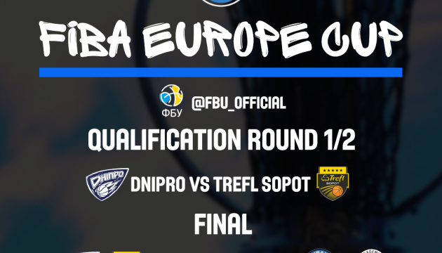 «Дніпро» та «Київ-Баскет» отримали суперників у відборі Кубка Європи