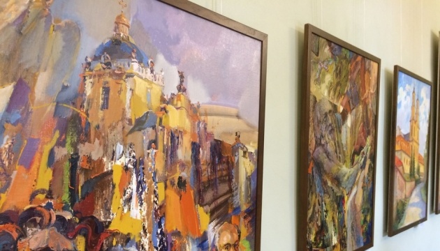 У замку на Тернопільщині експонують живописні полотна про Пінзеля