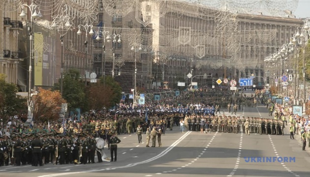 Парад до Дня Незалежності – які вулиці перекриють у Києві