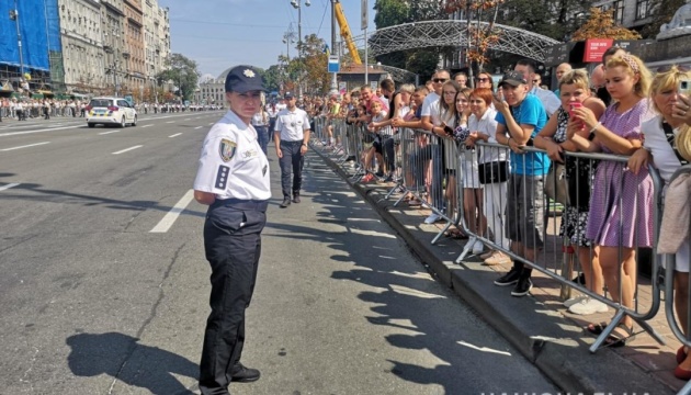 День Незалежності: поліція нарахувала на святкуваннях у Києві майже 100 тисяч учасників