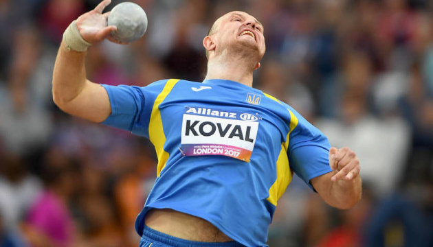 Koval wins Paralympic gold in shot put, Yarovyi takes silver