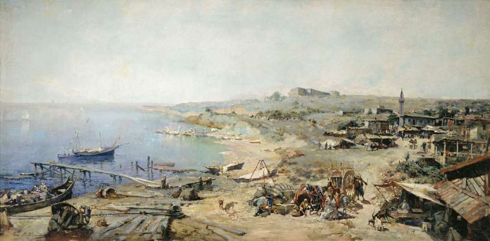 Картина Геннадія Ладиженського «Хаджибей», 1899 р.