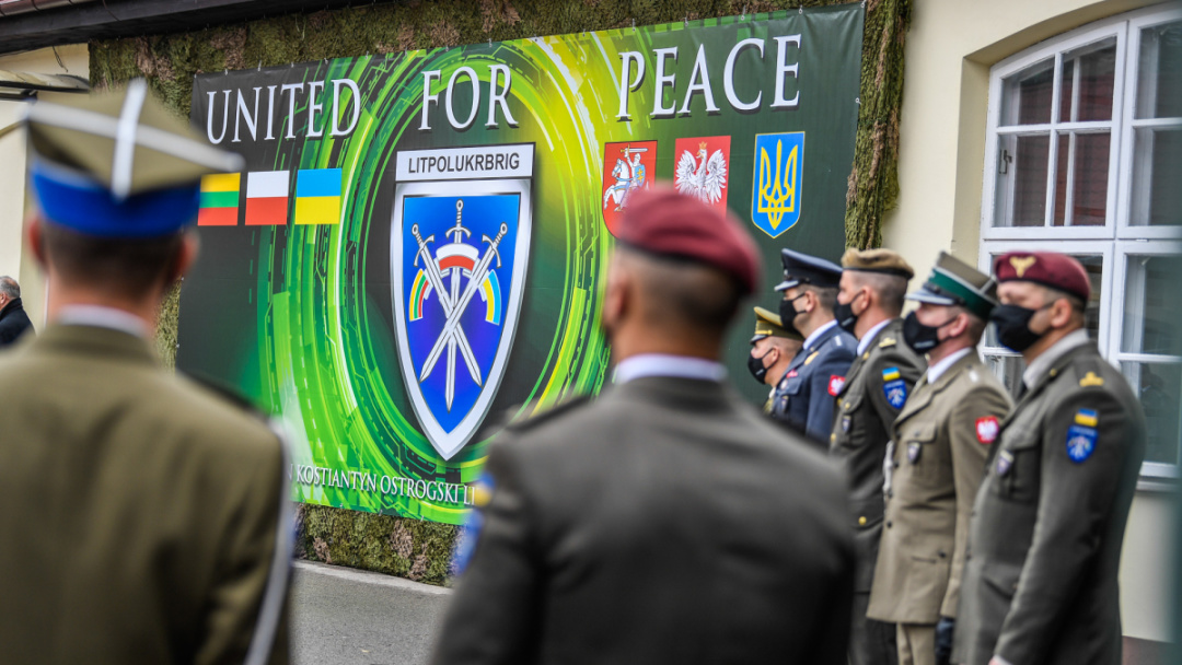 Литовсько-польсько-українська бригада імені Великого гетьмана Костянтина Острозького (скор. ЛитПолУкрбриг, LITPOLUKRBRIG) - військова бригада країн Люблінського трикутника, яка була створена у 2014 році зі збройних сил Литви, Польщі та України