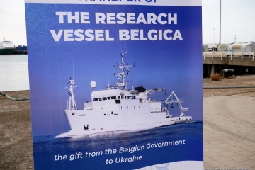 Bélgica transfiere a Ucrania un buque de investigación para monitorear los mares Negro y de Azov