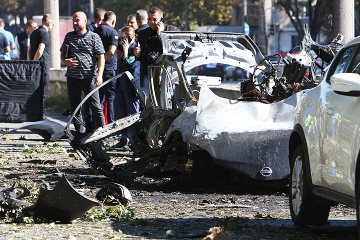 Policía califica la explosión en Dnipro con dos muertos como un atentado terrorista