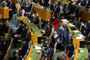 Zełenski wziął udział w otwarciu 76. sesji Zgromadzenia Ogólnego ONZ
