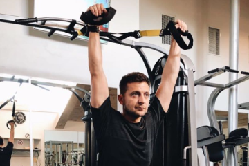 Zelensky shares photo from his morning workout