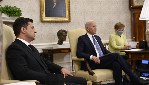 Zelensky comments on atmosphere of Biden summit