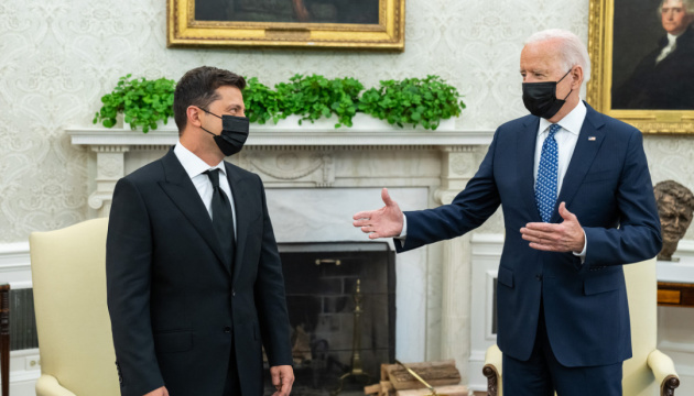 Encuentro entre Zelensky y Biden ha durado unas dos horas