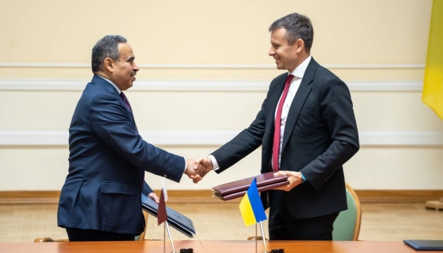 Ukraine, Qatar agree to enhance economic cooperation 