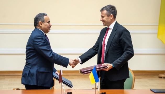 Ucrania y Qatar acuerdan mejorar la cooperación económica