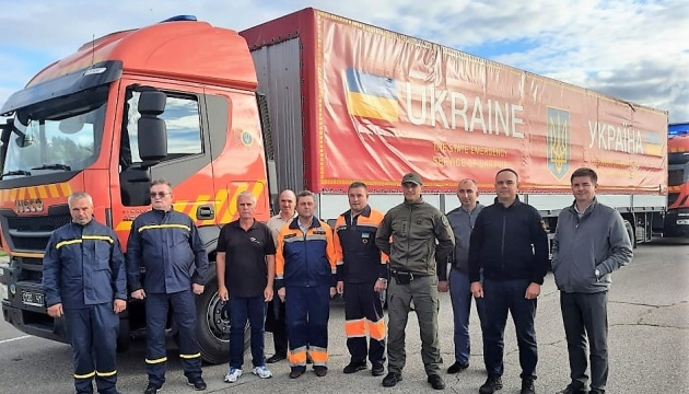 Carga humanitaria ucraniana llega a Lituania 