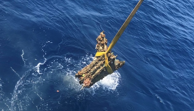 Біля Сицилії підводні археологи знайшли два бронзові тарани давньоримської доби