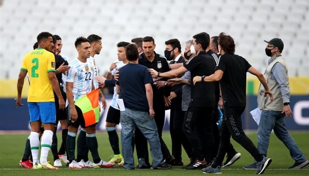 Матч відбору ЧС-2022 Бразилія - ​​Аргентина скасували, ФІФА вирішить долю зустрічі
