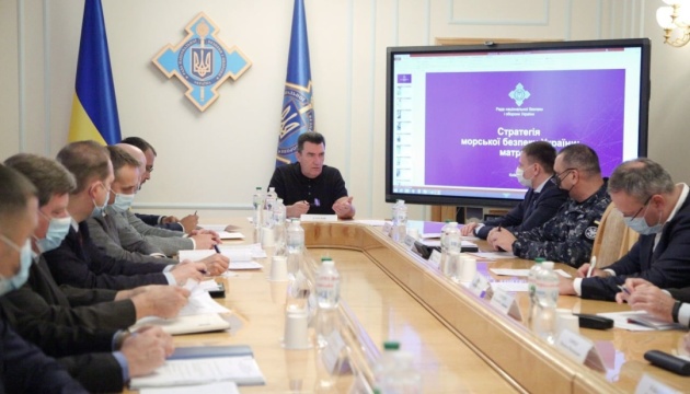 Стратегію морської безпеки України обговорили на засіданні робочої групи в Апараті РНБО