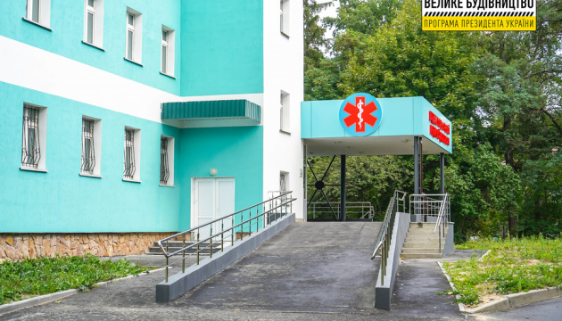 На Житомирщині реконструювали приймальне відділення лікарні