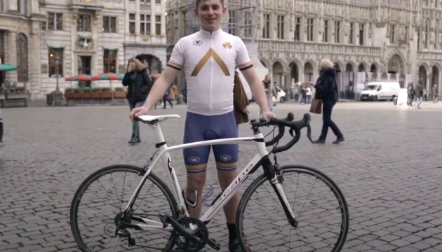 Бельгієць з українським корінням вирушив у благодійний велопробіг до Тернополя