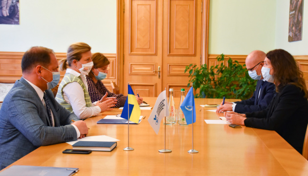 Laputina meets with head of UN Human Rights Monitoring Mission in Ukraine 