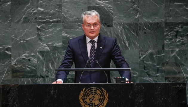 Науседа в ООН: Політику невизнання окупації Криму потрібно зміцнити