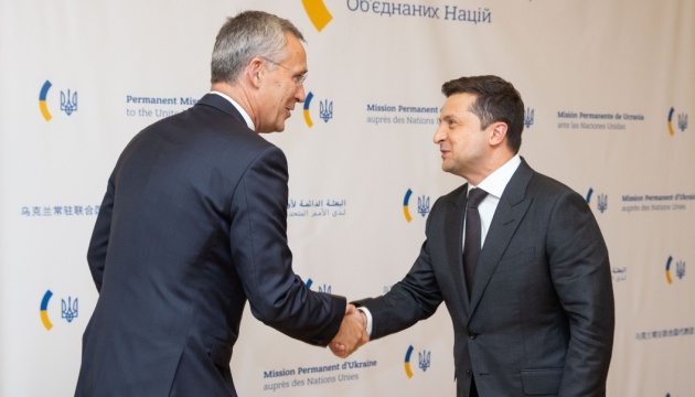 Prezydent apelował do Sekretarza Generalnego NATO w kwestii pomocy w uwolnieniu Ukraińców więzionych w ORDLO i Rosji