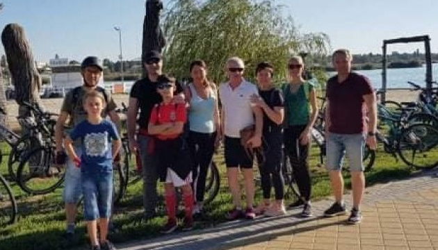 Українці організували в Угорщині велопробіг