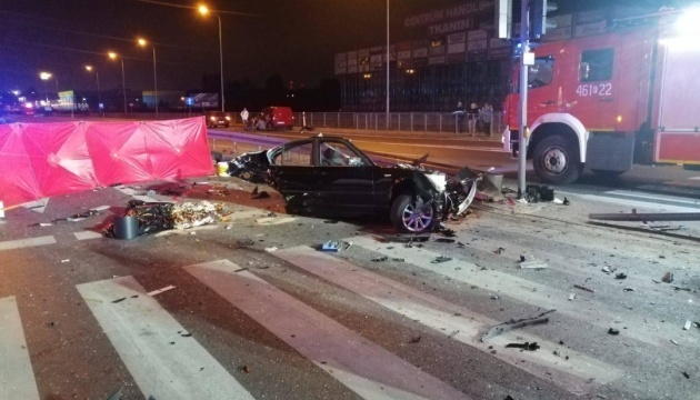 Drei Ukrainer sterben bei einem Verkehrsunfall in Polen