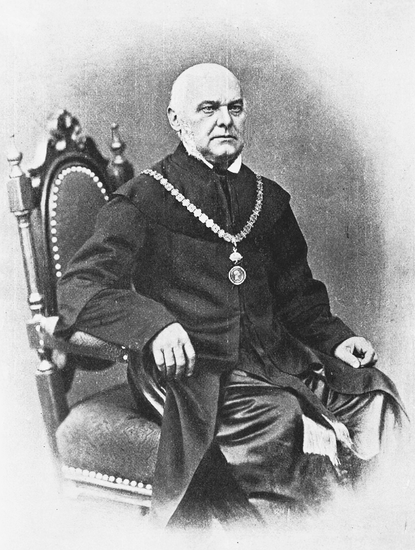 ректор Львівського університету Яків Головацький, Львів, 1864 р.