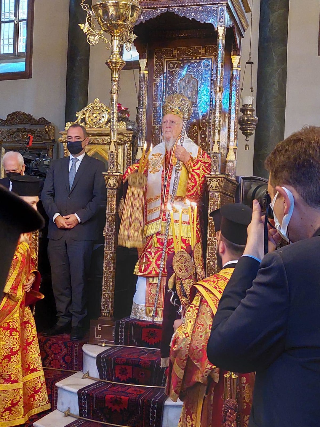 Патріарх Варфоломій відзначає сьогодні 30-річний ювілей обрання та інтронізації на Патріарший Престол_1