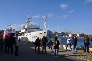 Research Vessel Belgica arrives in Odesa