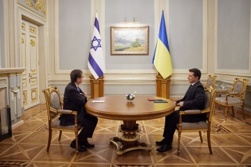 ウクライナ・イスラエル大統領、共同声明を発出