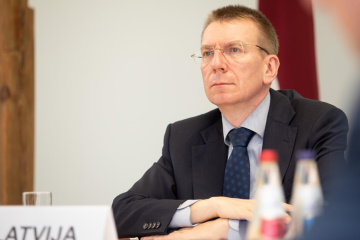 Titular de Exteriores de Letonia habla de las acciones internacionales en apoyo de Ucrania