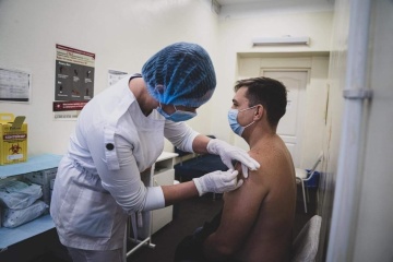 Thirty-five percent of Ukrainians fully vaccinated against COVID-19 