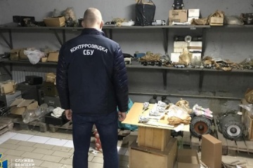 SBU exposes scheme for smuggling warplane engine parts to Russia