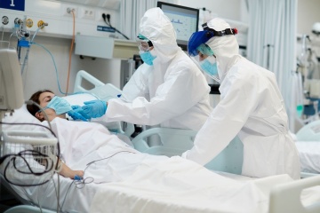 In Krankenhäusern der Ukraine mehr als 26.000 COVID-Patienten