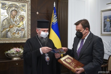 Treffen in Kyjiw: Metropolit Epifanij und EU-Kommissionsvizepräsident Schinas sprechen über Religionsfreiheit