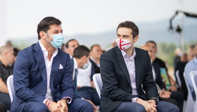 Спікера парламенту Грузії оштрафують через маску з агітацією