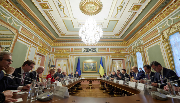 Auf dem Gipfel EU-Ukraine Erklärung verabschiedet