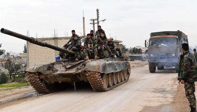 Режим Асада перекидає артустановки і танки в Алеппо після заяв Туреччини 