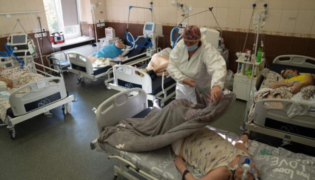 На Житомирщині чотири COVID-лікарні завантажені більш як на 77,4%