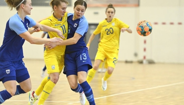 Українські футзалістки перемогли Фінляндію і вийшли на Євро-2022