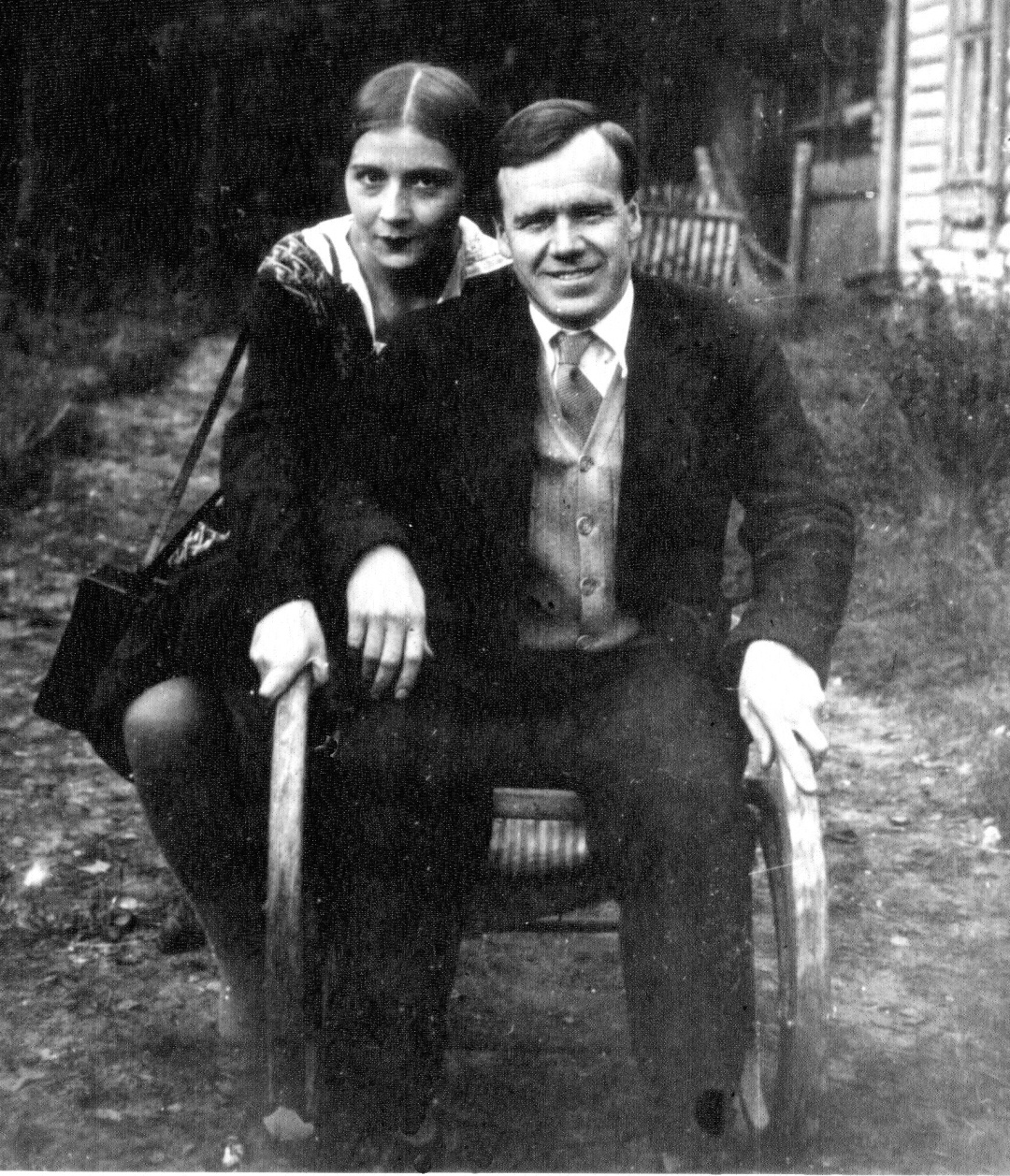 генетик Георгій Карпеченко із дружиною 
